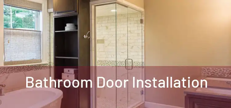  Bathroom Door Installation 