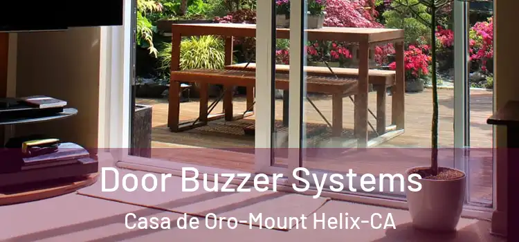  Door Buzzer Systems Casa de Oro-Mount Helix-CA